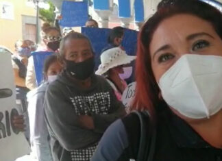 Protestan contra crematorio en colonia San Juan Bautista