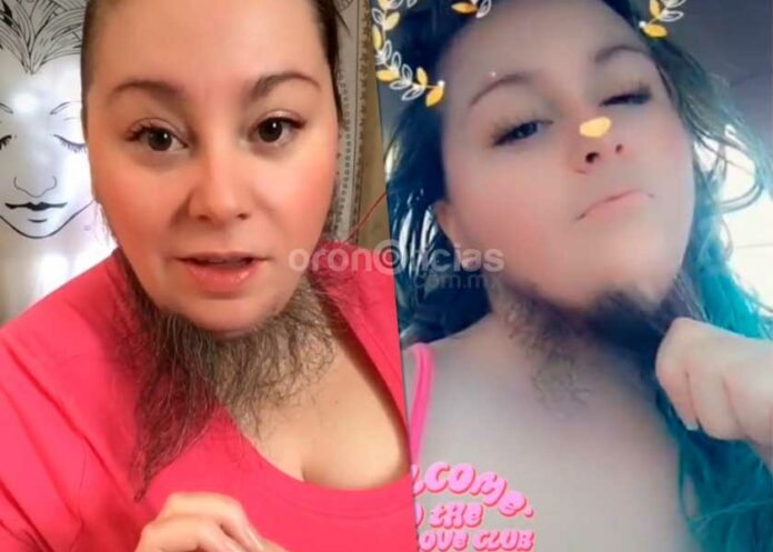 Mujer presume su barba en TikTok mujer-barba-tiktok