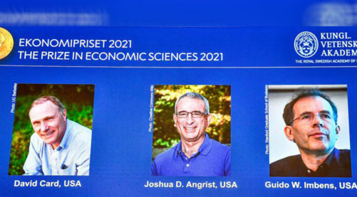 David Card, Joshua Angrist y Guido Imbens ganan el Premio Nobel de Economía 2021