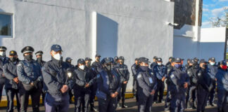 ¿Cuántos policías municipales tiene San Martín Texmelucan?