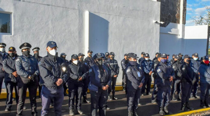 ¿Cuántos policías municipales tiene San Martín Texmelucan?