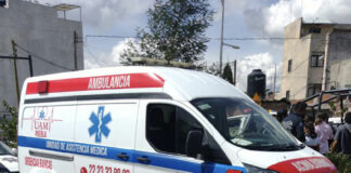 Roba ambulancia y lo arrestan en inmediaciones del Mercado Morelos