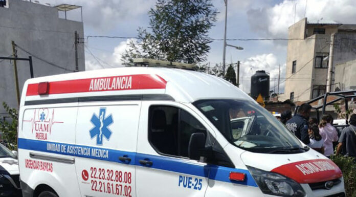 Roba ambulancia y lo arrestan en inmediaciones del Mercado Morelos
