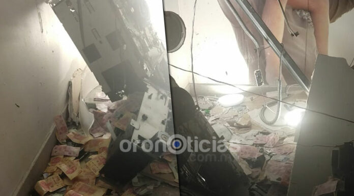 Video: Explotan cajero automático en Edomex