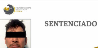 Dan 42 años de cárcel a feminicida en Texmelucan