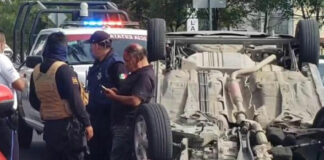 Conductor ebrio embiste a talachero en Boulevard Forjadores