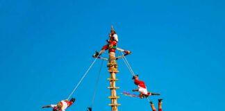 Cae segundo volador de Cuetzalan volador-accidente-huaquechula