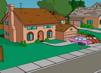 Calculan el precio de la casa de Los Simpsons en el mercado de real