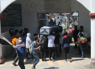 Dan el último adiós a “Lalito” victima de explosión en Xochimehuacan