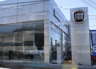 Vandalizan agencia de coches en Corredor Industrial La Ciénega agencis