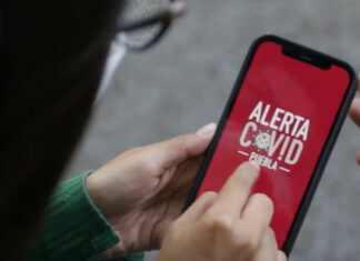 Lanzan app “Alerta Covid Puebla” para alertar de posible exposición al virus alerta