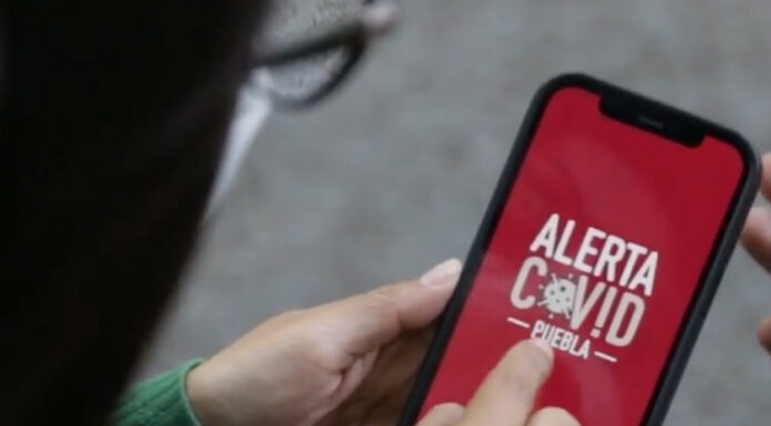 Lanzan app “Alerta Covid Puebla” para alertar de posible exposición al virus alerta