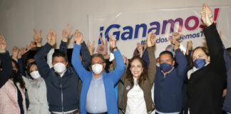 Augusta Díaz y Marcos Castro derrotan a Genoveva Huerta por mil 300 votos augusta