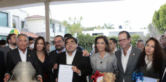 Barbosa alienta el trabajo de empresarios poblanos