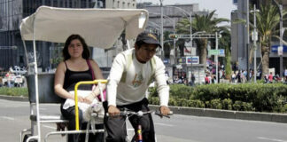 Con nueva Ley de Transporte regularán bicitaxis en Puebla