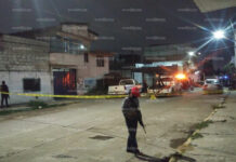 Fiscalía catea domicilio ubicado a cien metros de la explosión en Xochimehuacan