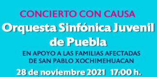 Organizan concierto a beneficio de afectados por explosión en Xochimehuacan