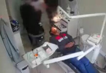 VIDEO: Paciente somete a ladrones en consultorio dental de Brasil dentista