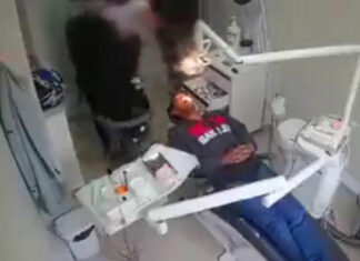 VIDEO: Paciente somete a ladrones en consultorio dental de Brasil dentista