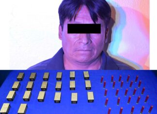 Con más de mil cartuchos útiles arrestan a hombre en Puebla detenidos