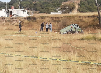 Asesinan a dos hombres en Amozoc por disputa de terreno