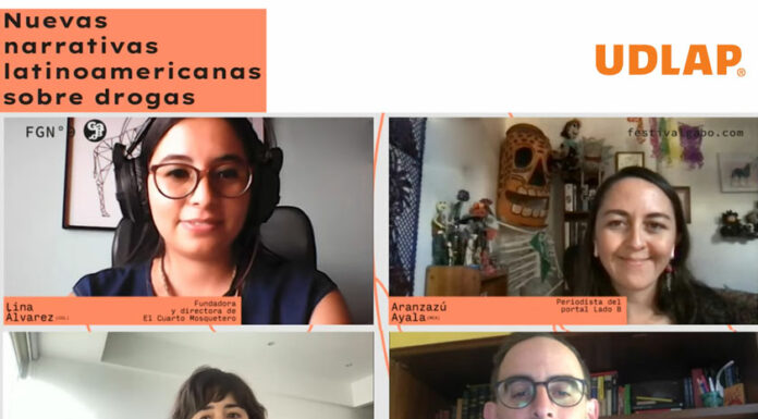 Egresada UDLAP participa en foro Nuevas narrativas latinoamericanas sobre drogas
