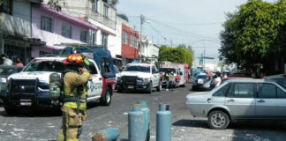 Explosión de tanque de gas deja 14 lesionados en Reforma Sur