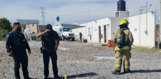 Por fuga de gas evacúan a vecinos de Tres Cruces