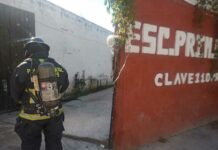 Por fuga de gas evacúan a 471 personas de escuelas en colonia El Salvador fuga-gas-zona-escolar