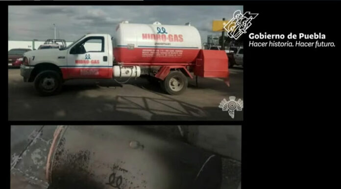 Pipa encontrada en toma clandestina pertenecería a Hidro Gas gas