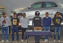 Caen seis asaltantes con 40 celulares robados de Elektra