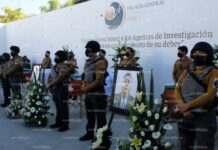 Rinden homenaje a elementos de la AEI abatidos en Tecamachalco homenaje-elementos-abatidos