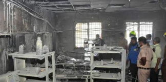 Al menos 10 fallecidos por incendio en hospital Covid de India india