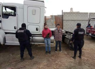 Detienen a dos por robar tractocamión en Chalchicomula de Sesma ladrones-tractocamion-chalchicomula-sesma