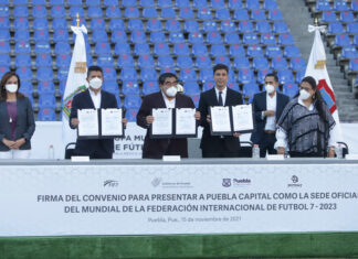 Puebla será sede del Mundial de Fútbol 7 en 2023 mundial