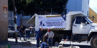 ¡Por fin! Inicia rehabilitación de la 8 poniente en el Centro Histórico obras
