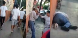 ¡Qué poca! Menores golpean a adulto mayor en Guadalajara paliza-adulto-mayor-guadalajara