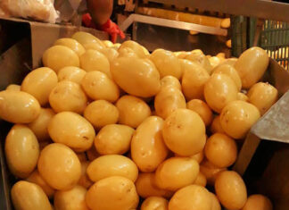 Comerciantes donan papa a afectados por explosión en Xochimehuacan papa