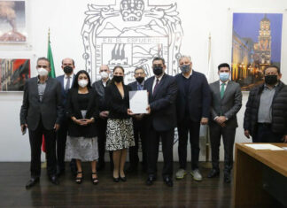 Congreso de Puebla recibe Paquete Económico 2022