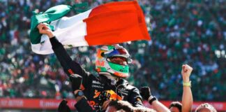 VIDEO: Checo Pérez logra su primer podio en el GP de México podio-checo-pérez