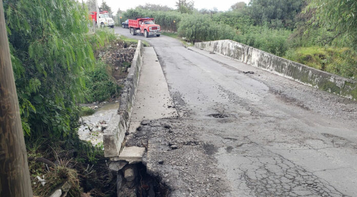 Obras en puentes están paradas por falta de permisos de Conagua: Barbosa puentes