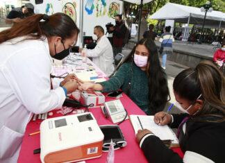 Más de 6 mil poblanas se beneficiaron en Feria de la Salud