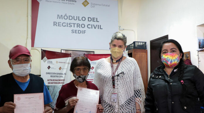 SEDIF y Registro Civil entregan registros extemporáneos a personas con discapacidad