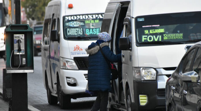 Se disparan asaltos a transporte público en Puebla durante 2021 transporte