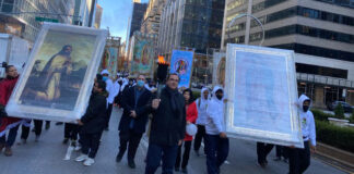 Antorcha Guadalupana ya recorre Nueva York Los participantes llegaron después de recorrer 9 entidades de la República Mexicana y 13 de Estados Unidos.