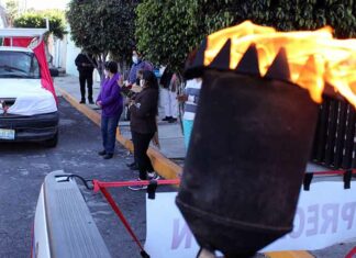 Antorcha Guadalupana está a un paso de Nueva York Antorcha Guadalupana busca unir a las familias de los migrantes y llevar el consuelo y la fe de la Virgen de Guadalupe. Foto: Es Imagen