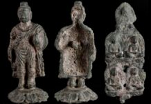 Hallan arqueólogos estatuas budistas de 2200 años Arqueólogos descubren en la provincia china de Shaanxi las estatuas más antiguas de Buda registradas hasta ahora