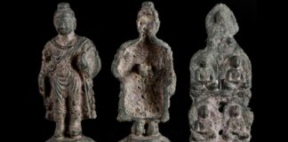 Hallan arqueólogos estatuas budistas de 2200 años Arqueólogos descubren en la provincia china de Shaanxi las estatuas más antiguas de Buda registradas hasta ahora