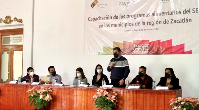 Capacitan a representantes de sistemas municipales DIF Capacitaron sobre programas relacionados con la salud, alimentación y proyectos productivos.