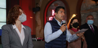 Celebra Eduardo Rivera créditos a cuenta de fondos sociales El presidente de Puebla no descartó solicitar una línea de crédito. Foto: Es Imagen